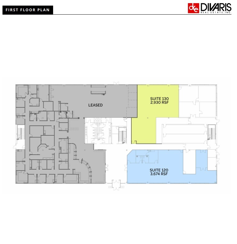 1309 Executive Blvd, Chesapeake, VA en alquiler Plano de la planta- Imagen 1 de 1