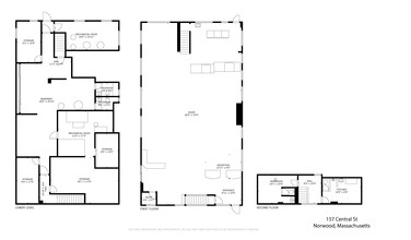 157 Central St, Norwood, MA en alquiler Plano de la planta- Imagen 1 de 1