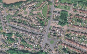 Cross St, Barnsley, SYK - Aérea  vista de mapa