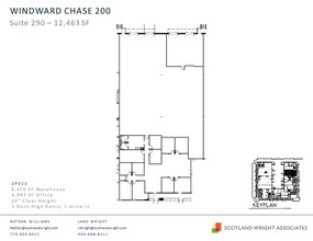 1235 Old Alpharetta Rd, Alpharetta, GA en alquiler Plano de la planta- Imagen 1 de 3