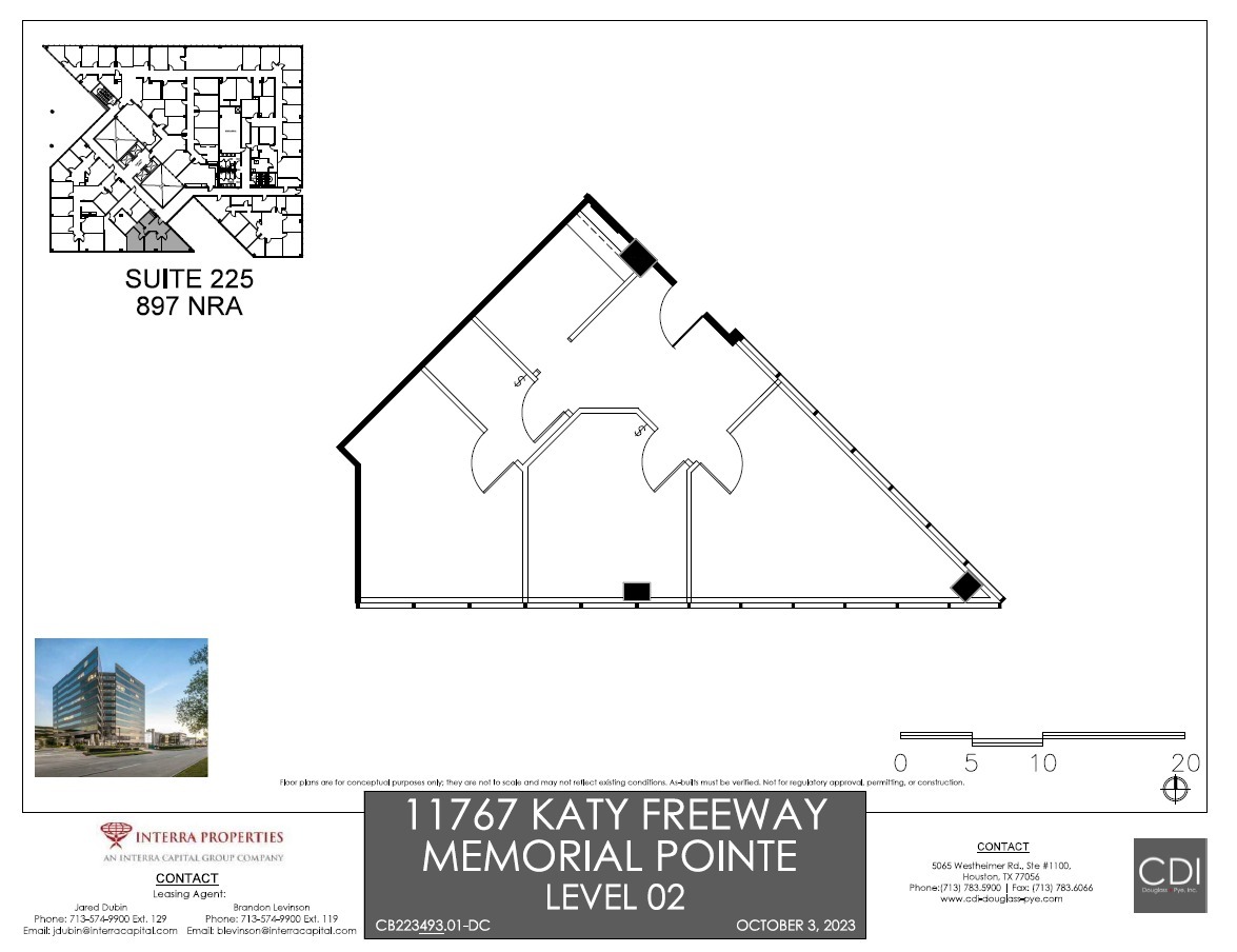 11767 Katy Fwy, Houston, TX en alquiler Plano de la planta- Imagen 1 de 1