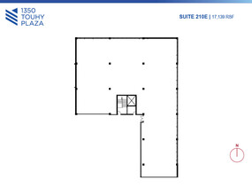 1350 E Touhy Ave, Des Plaines, IL en alquiler Plano de la planta- Imagen 1 de 4