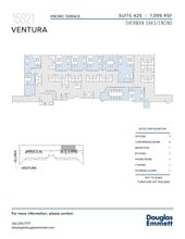 15821 Ventura Blvd, Encino, CA en alquiler Plano de la planta- Imagen 1 de 1