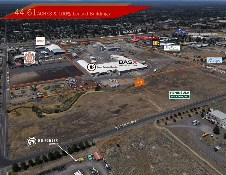 E Antler Ave, Redmond, OR en venta - Vista aérea - Imagen 3 de 3