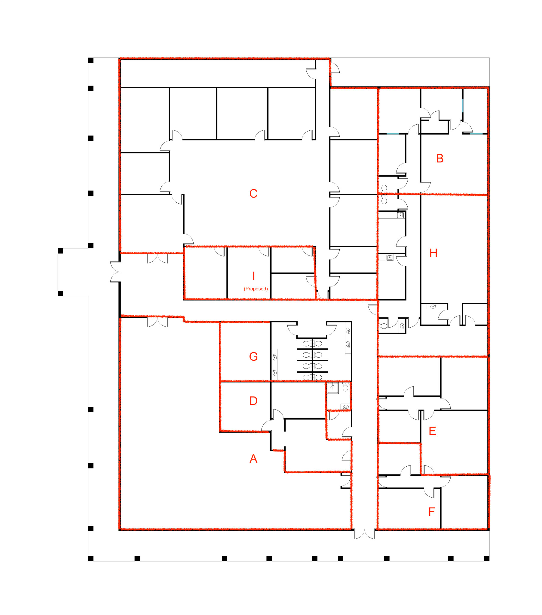 145 E Rich Ave, Deland, FL en alquiler Plano de la planta- Imagen 1 de 1