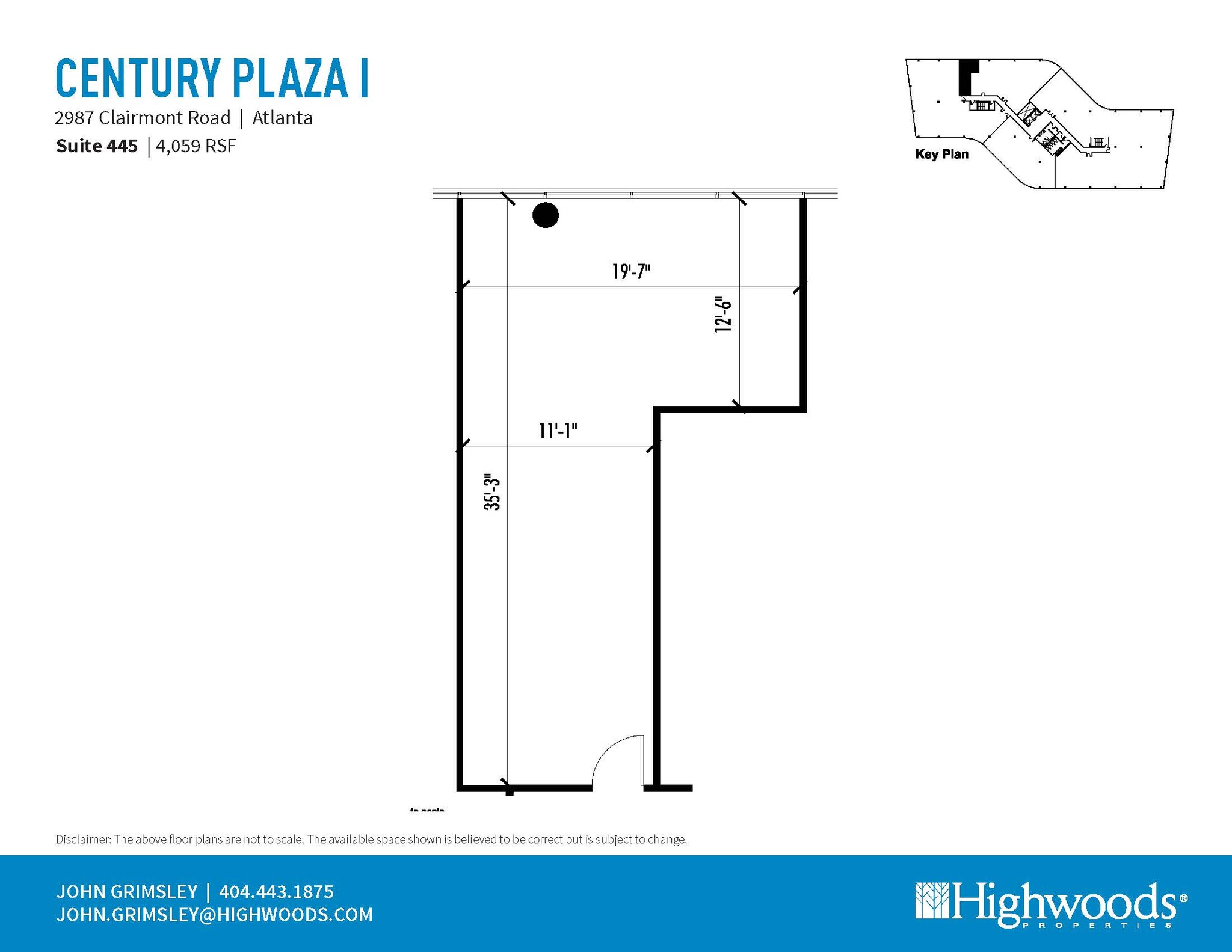 2987 Clairmont Rd NE, Atlanta, GA en alquiler Plano de la planta- Imagen 1 de 1