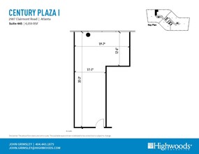 2987 Clairmont Rd NE, Atlanta, GA en alquiler Plano de la planta- Imagen 1 de 1