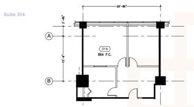 1819 Boul René-Lévesque O, Montréal, QC en alquiler Plano de la planta- Imagen 1 de 1