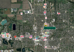 10 N Washington Ave, Mason City, IA - VISTA AÉREA  vista de mapa - Image1