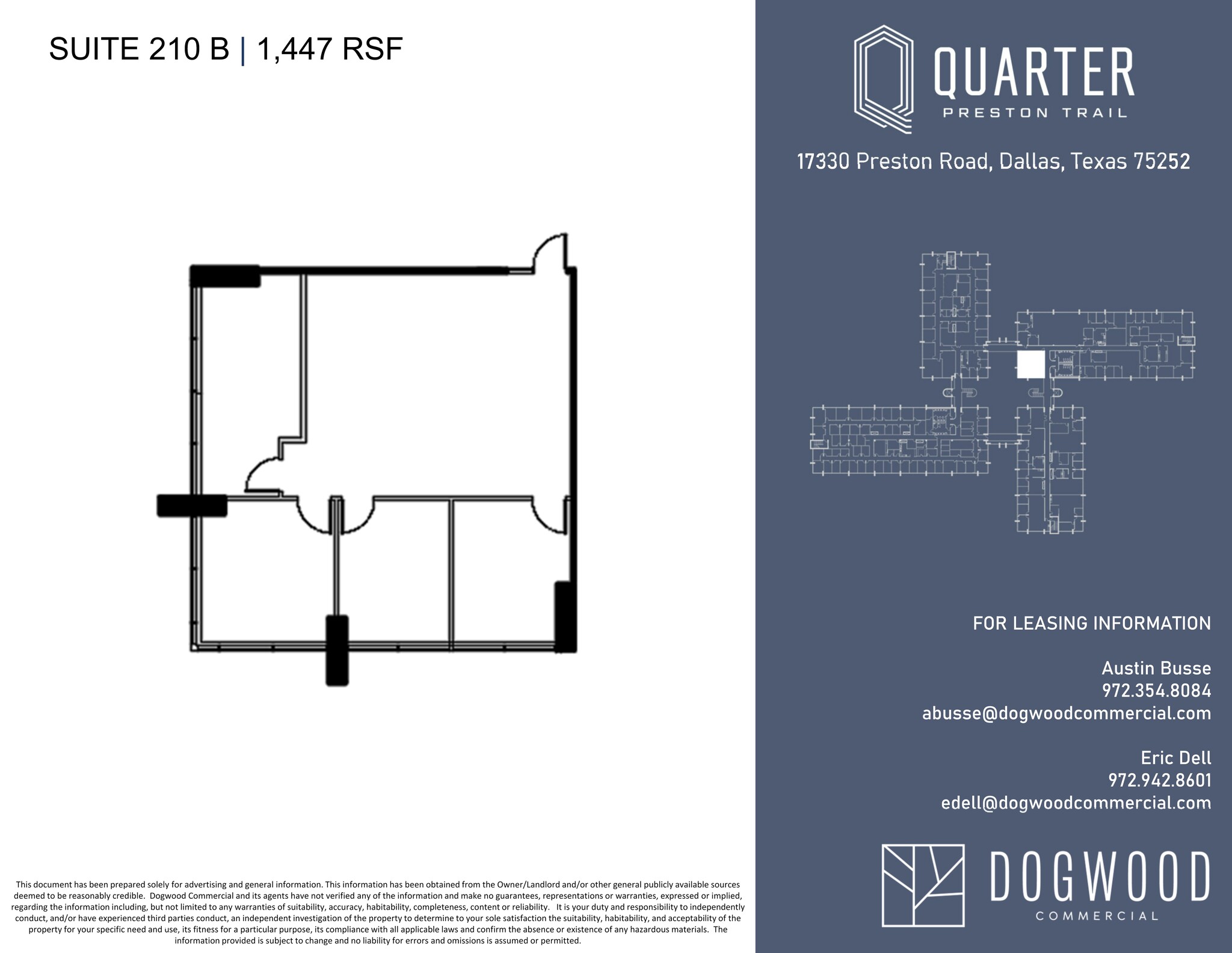 17330 Preston Rd, Dallas, TX en alquiler Plano del sitio- Imagen 1 de 1