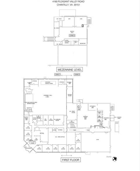 4160 Pleasant Valley Rd, Chantilly, VA en venta - Plano de la planta - Imagen 3 de 4