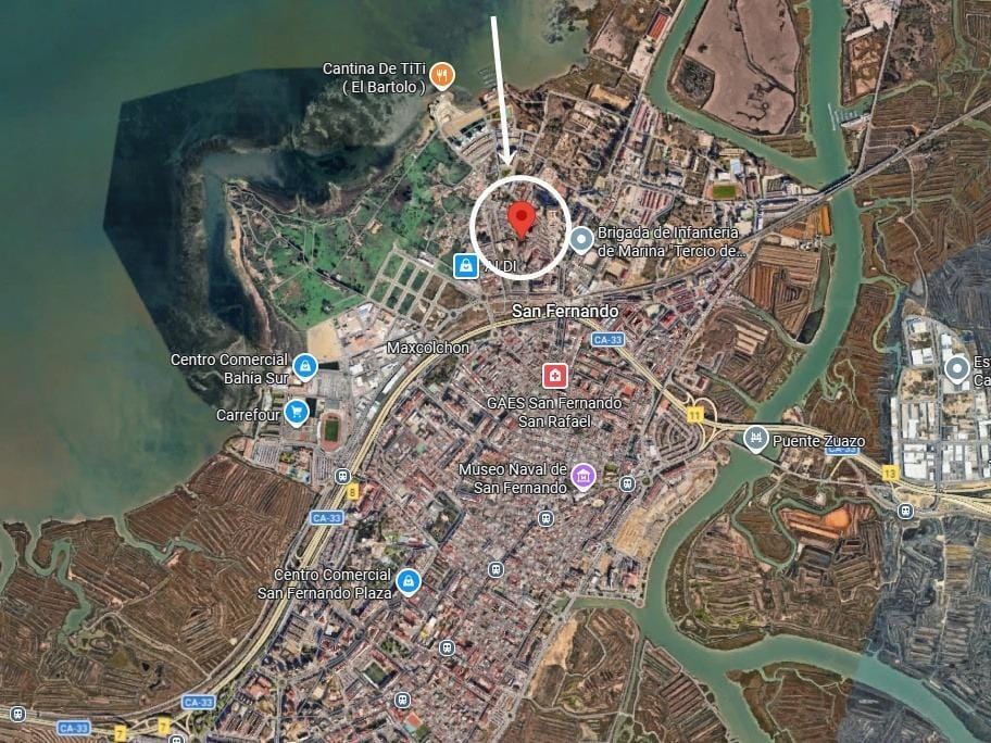 Terreno en San Fernando, Cádiz en alquiler Foto del edificio- Imagen 1 de 9