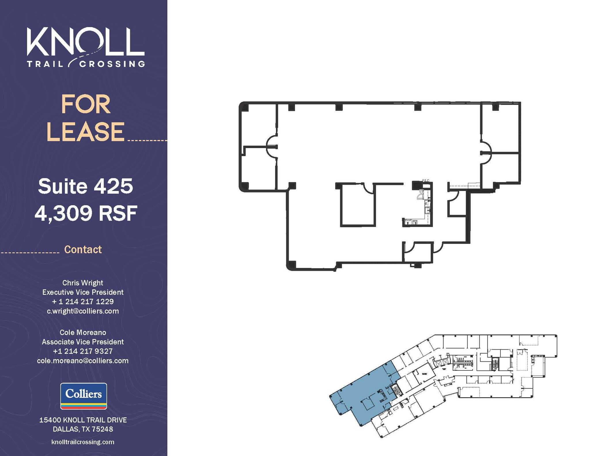 15400 Knoll Trail Dr, Dallas, TX en alquiler Plano de la planta- Imagen 1 de 2