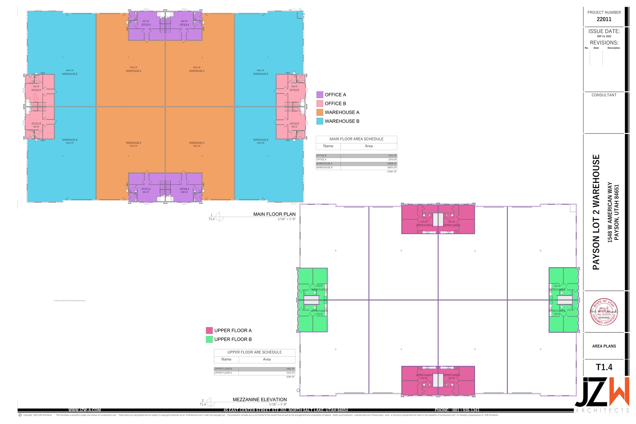 1548 American Way, Payson, UT en alquiler Plano del sitio- Imagen 1 de 1