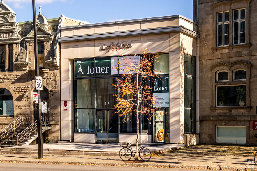 314 St sherbrooke E, Montréal, QC en alquiler - Foto del edificio - Imagen 2 de 4