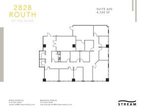 2828 Routh St, Dallas, TX en alquiler Plano de la planta- Imagen 1 de 1