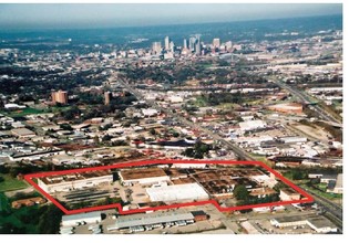 602 Hill Ave, Nashville, TN - VISTA AÉREA  vista de mapa