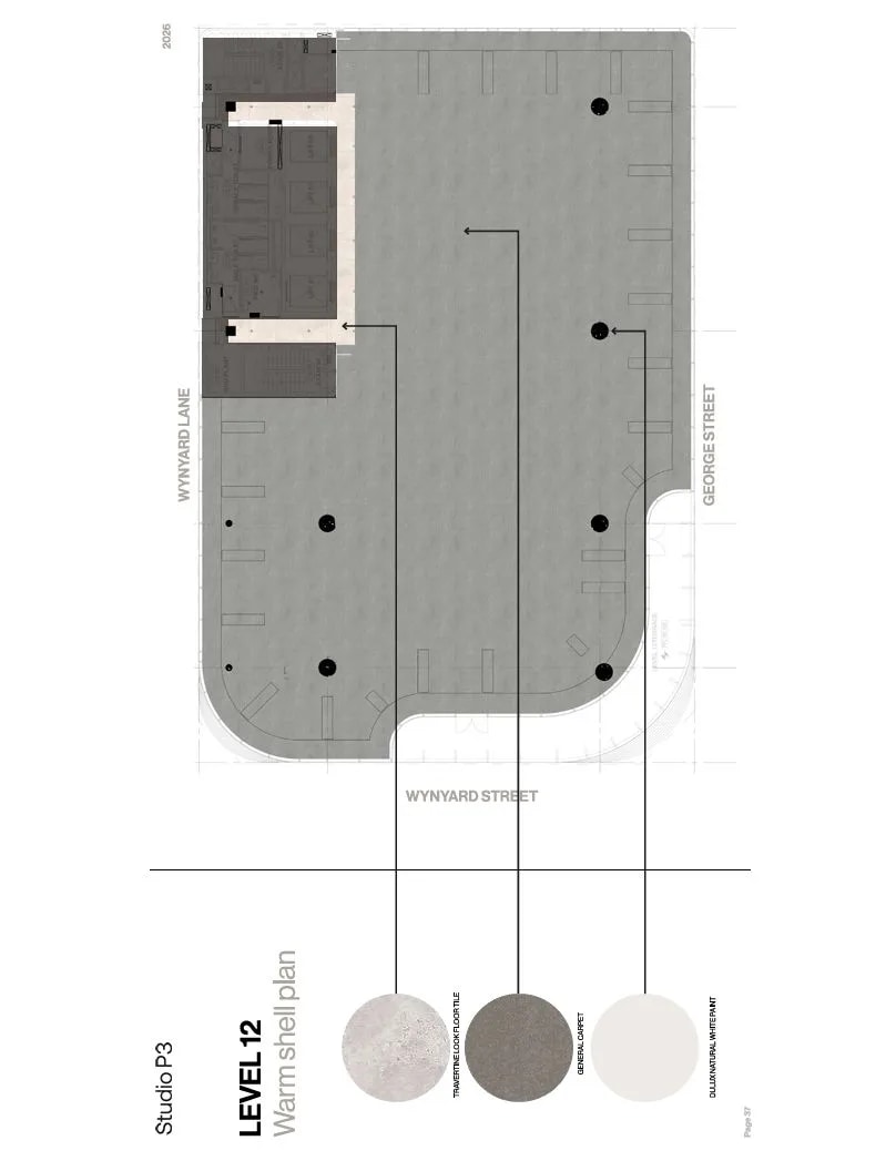 333 George St, Sydney en alquiler Plano de la planta- Imagen 1 de 1