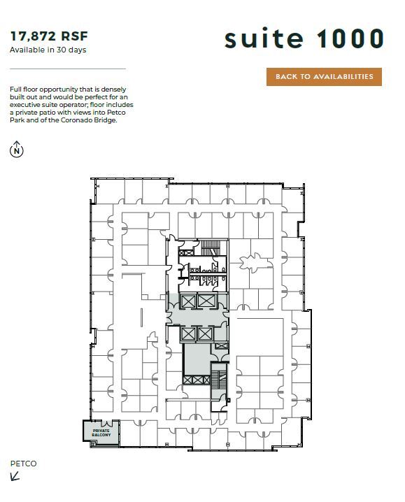 350 10th Ave, San Diego, CA en alquiler Plano de la planta- Imagen 1 de 2