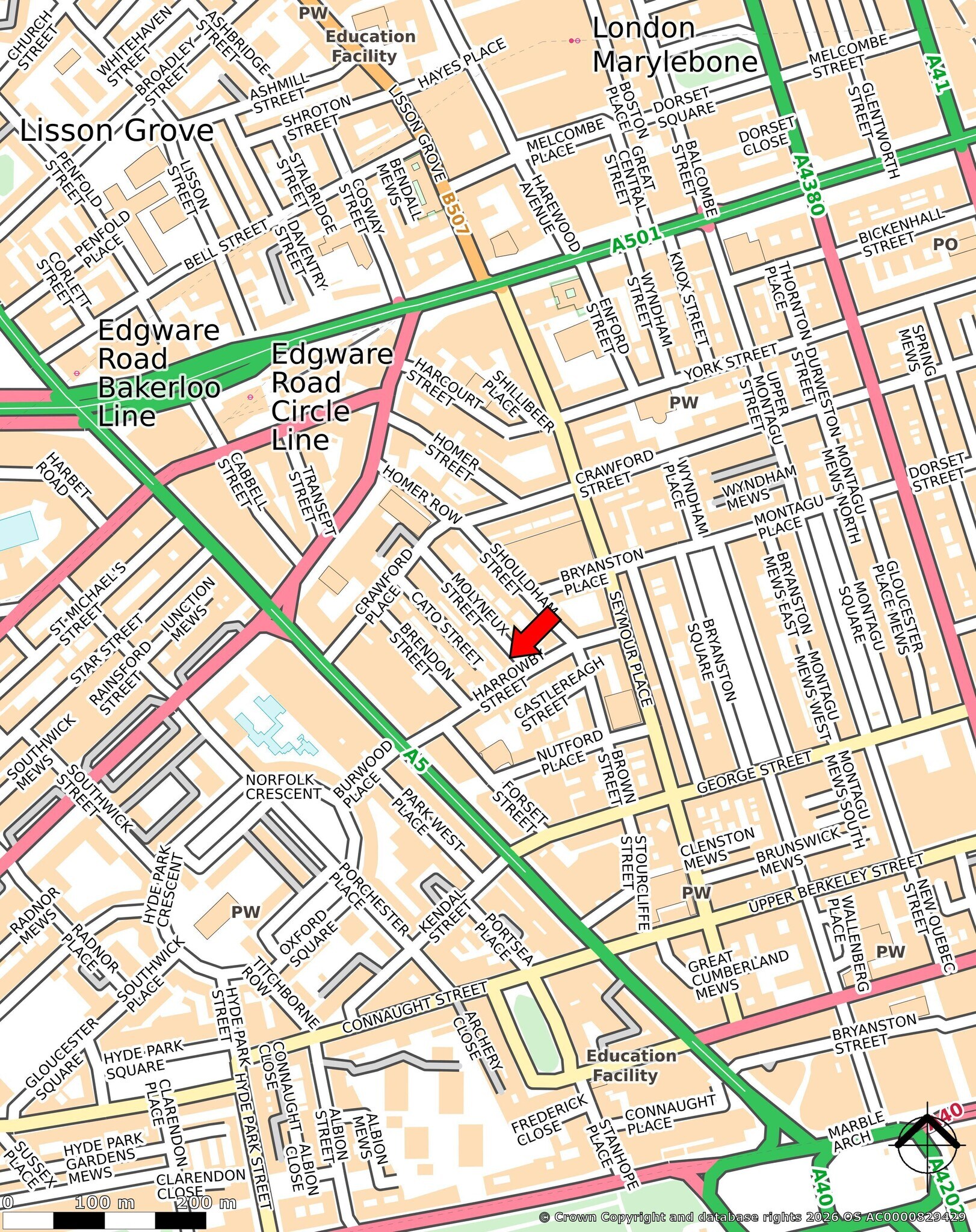 23 Molyneux St, London en alquiler Foto del edificio- Imagen 1 de 7