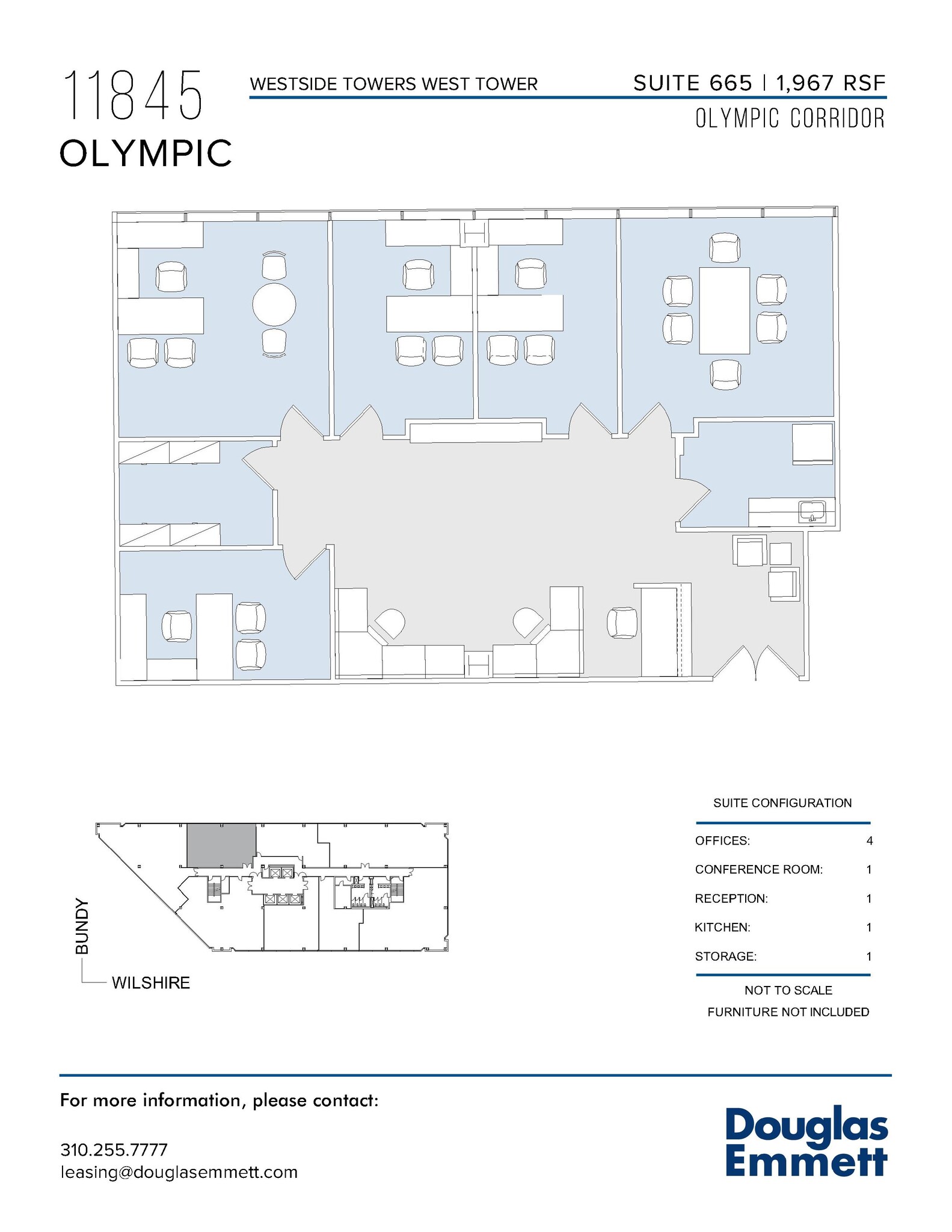 11845 W Olympic Blvd, Los Angeles, CA en alquiler Plano de la planta- Imagen 1 de 1