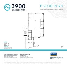 3900 E Camelback Rd, Phoenix, AZ en alquiler Plano de la planta- Imagen 1 de 1