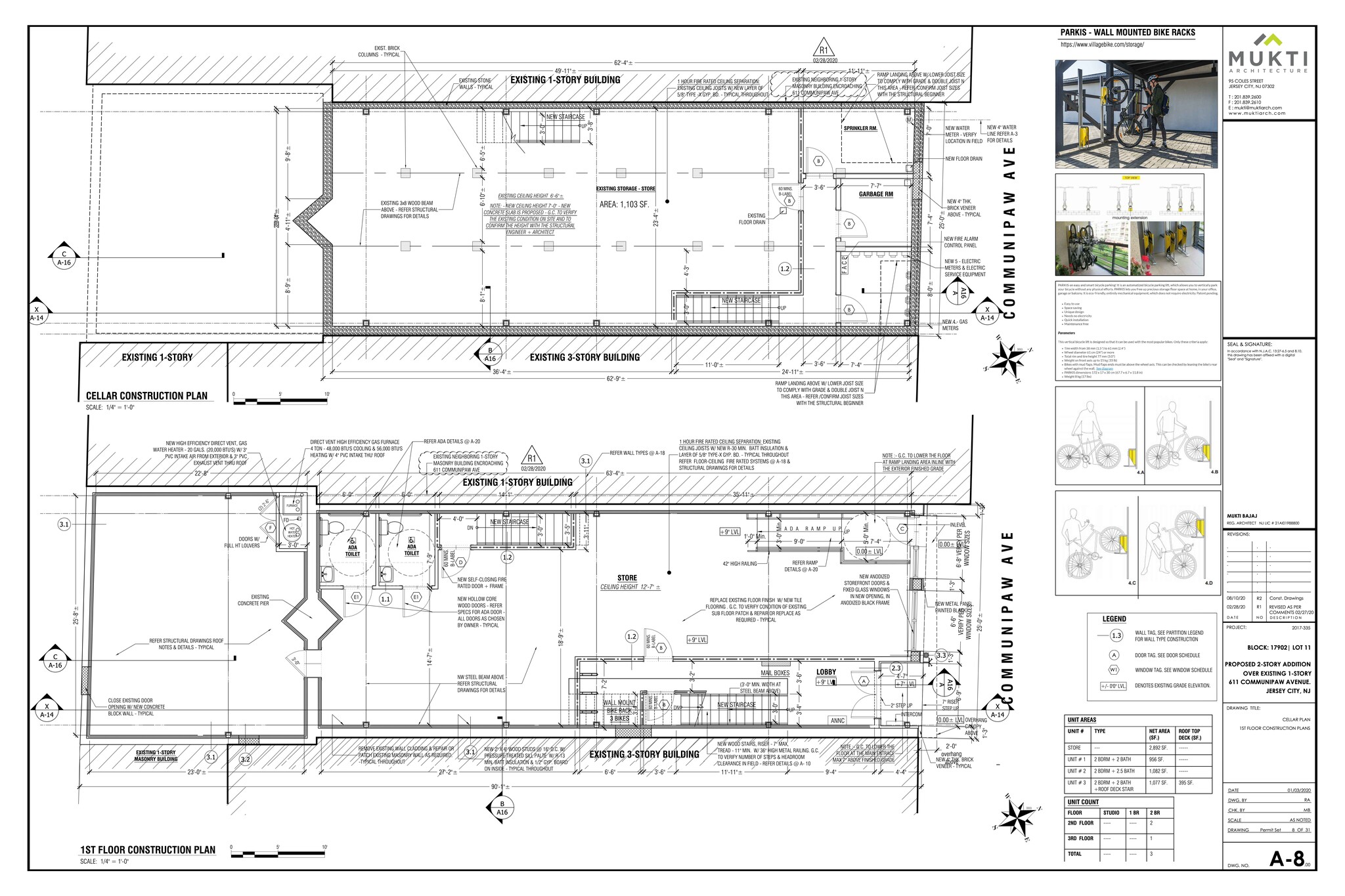 611 Communipaw Ave, Jersey City, NJ en alquiler Plano del sitio- Imagen 1 de 9