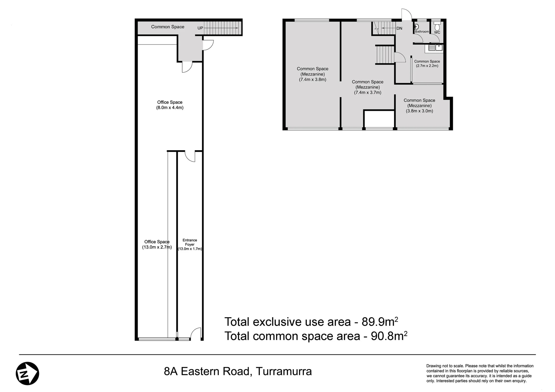 8 Eastern Rd, Turramurra en alquiler Plano de la planta- Imagen 1 de 1