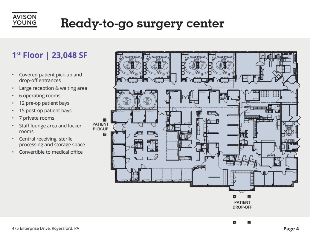 475 Enterprise Dr, Royersford, PA en alquiler Plano de la planta- Imagen 1 de 1