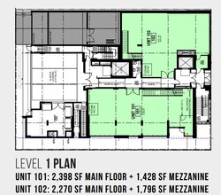 1313 E Pender St, Vancouver, BC en alquiler Plano de la planta- Imagen 1 de 1