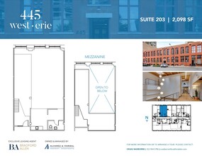 445 W Erie St, Chicago, IL en alquiler Plano de la planta- Imagen 1 de 7