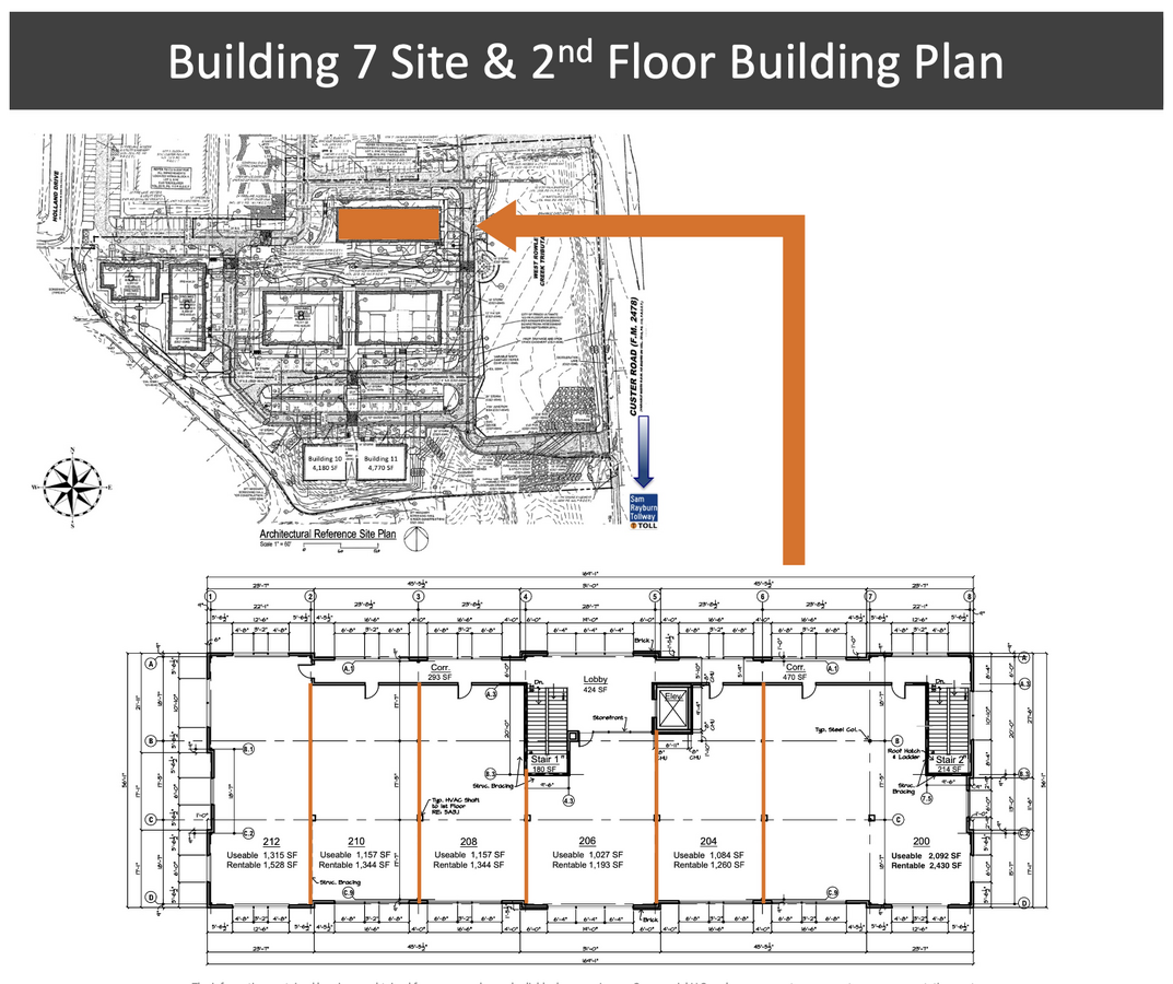 7101 Custer Rd, Frisco, TX 75035 - Unidad 212 -  - Plano de la planta - Image 1 of 1