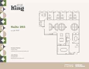 515 King St, Alexandria, VA en alquiler Plano de la planta- Imagen 2 de 3