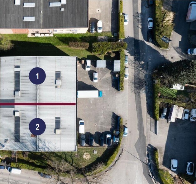 1 Rue Jacques Monod, Vaulx-en-Velin en alquiler - Vista aérea - Imagen 3 de 7