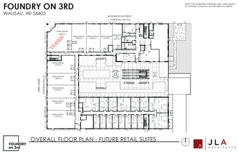 215 3rd St, Wausau, WI en alquiler Plano de la planta- Imagen 2 de 2