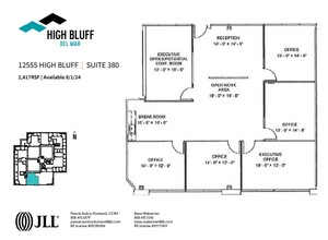 12555 High Bluff Dr, San Diego, CA en alquiler Plano de la planta- Imagen 1 de 1