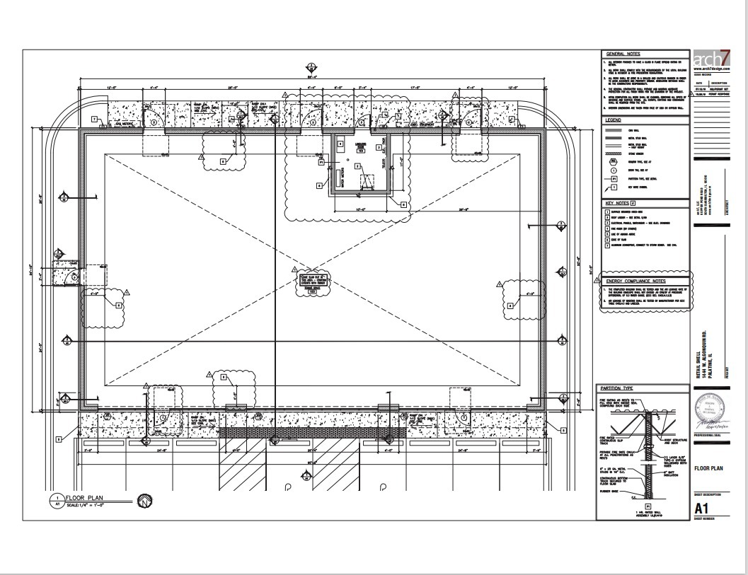 1444 W Algonquin Rd, Palatine, IL en alquiler Plano de la planta- Imagen 1 de 1