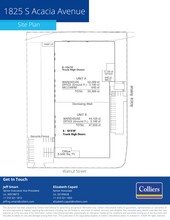 1825 Acacia Ave, Compton, CA en alquiler Plano del sitio- Imagen 1 de 3