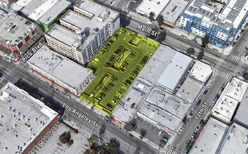 1218-1230 S Main St, Los Angeles, CA - VISTA AÉREA  vista de mapa