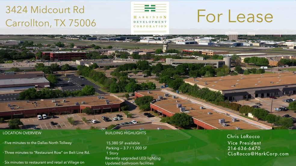 3424 Midcourt Rd, Carrollton, TX en alquiler - Vídeo de anuncio comercial - Imagen 2 de 9