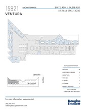 15821 Ventura Blvd, Encino, CA en alquiler Plano de la planta- Imagen 1 de 1