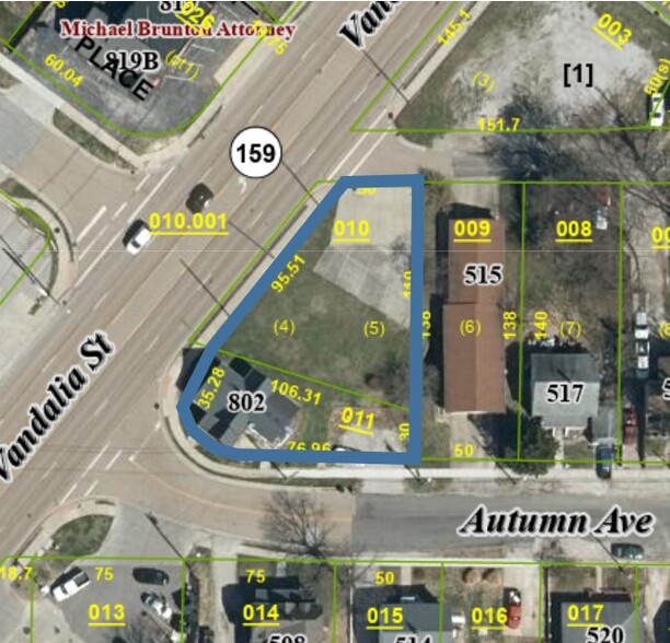 802 & 806 Vandalia St, Collinsville, IL en venta - Foto del edificio - Imagen 1 de 4