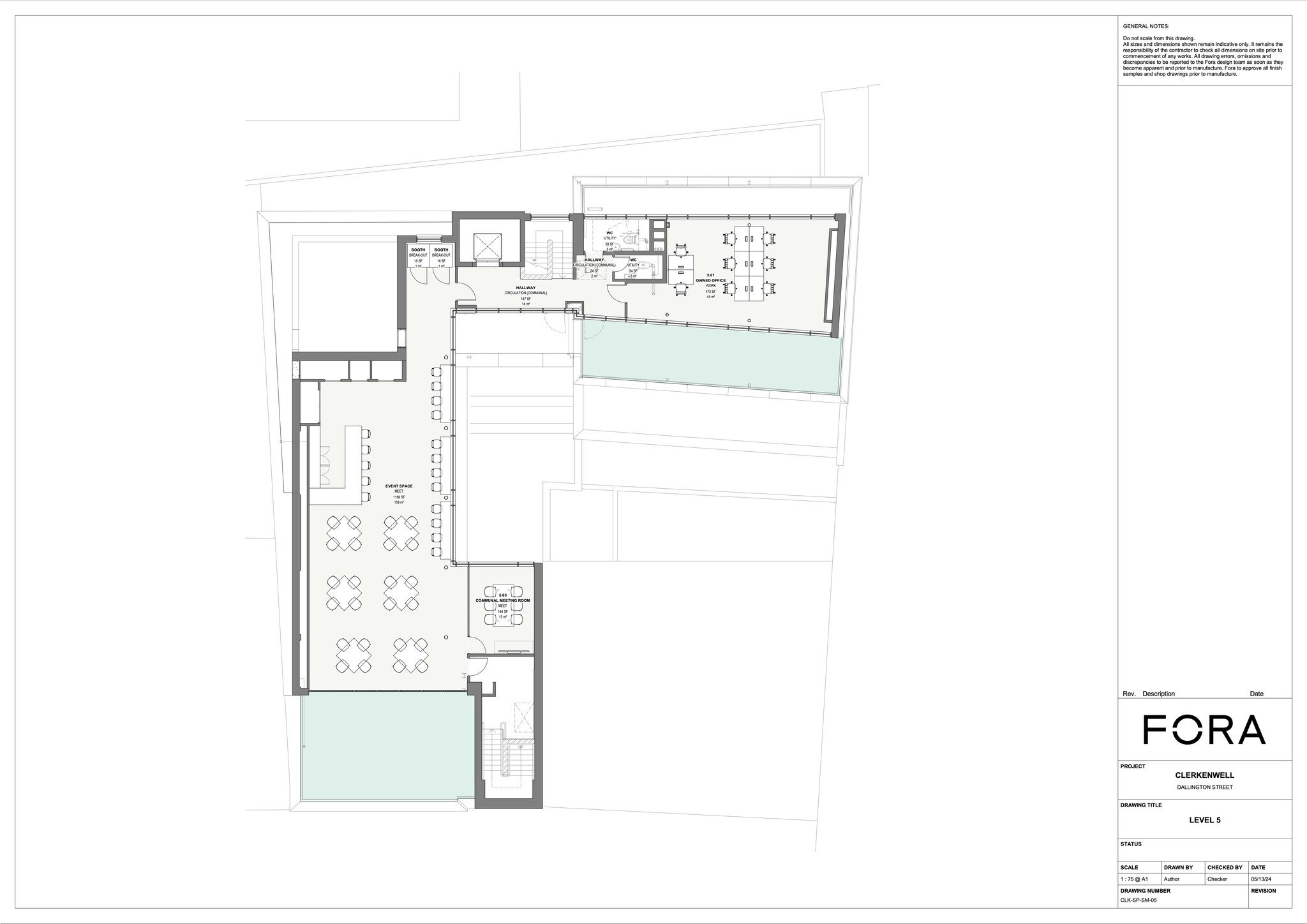 9 Dallington St, London en alquiler Plano del sitio- Imagen 1 de 1