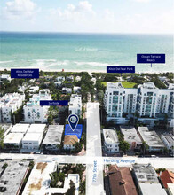 235 77th St, Miami Beach, FL - VISTA AÉREA  vista de mapa - Image1