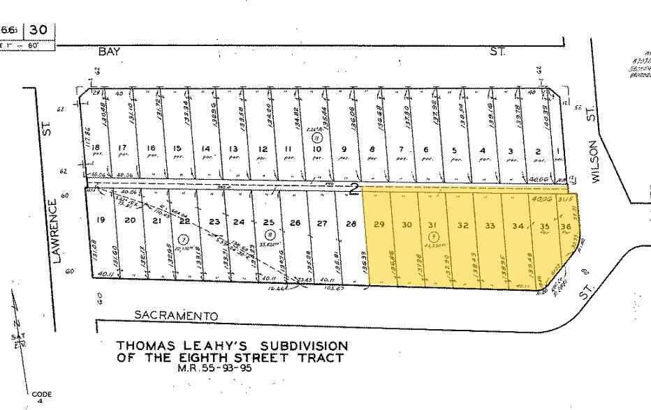 1825 Sacramento St, Los Angeles, CA en alquiler - Plano de solar - Imagen 3 de 8