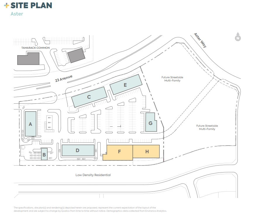 23 Avenue and 17 St, Edmonton, AB en alquiler Plano del sitio- Imagen 1 de 1