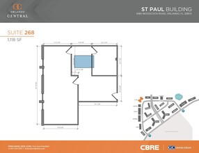 3191 Maguire Blvd, Orlando, FL en alquiler Plano de la planta- Imagen 1 de 1