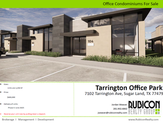 Más detalles para Tarrington Ave -1, Sugar Land, TX - Oficinas en venta