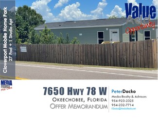 Más detalles para 7650 Hwy 78 W, Okeechobee, FL - Edificios residenciales en venta