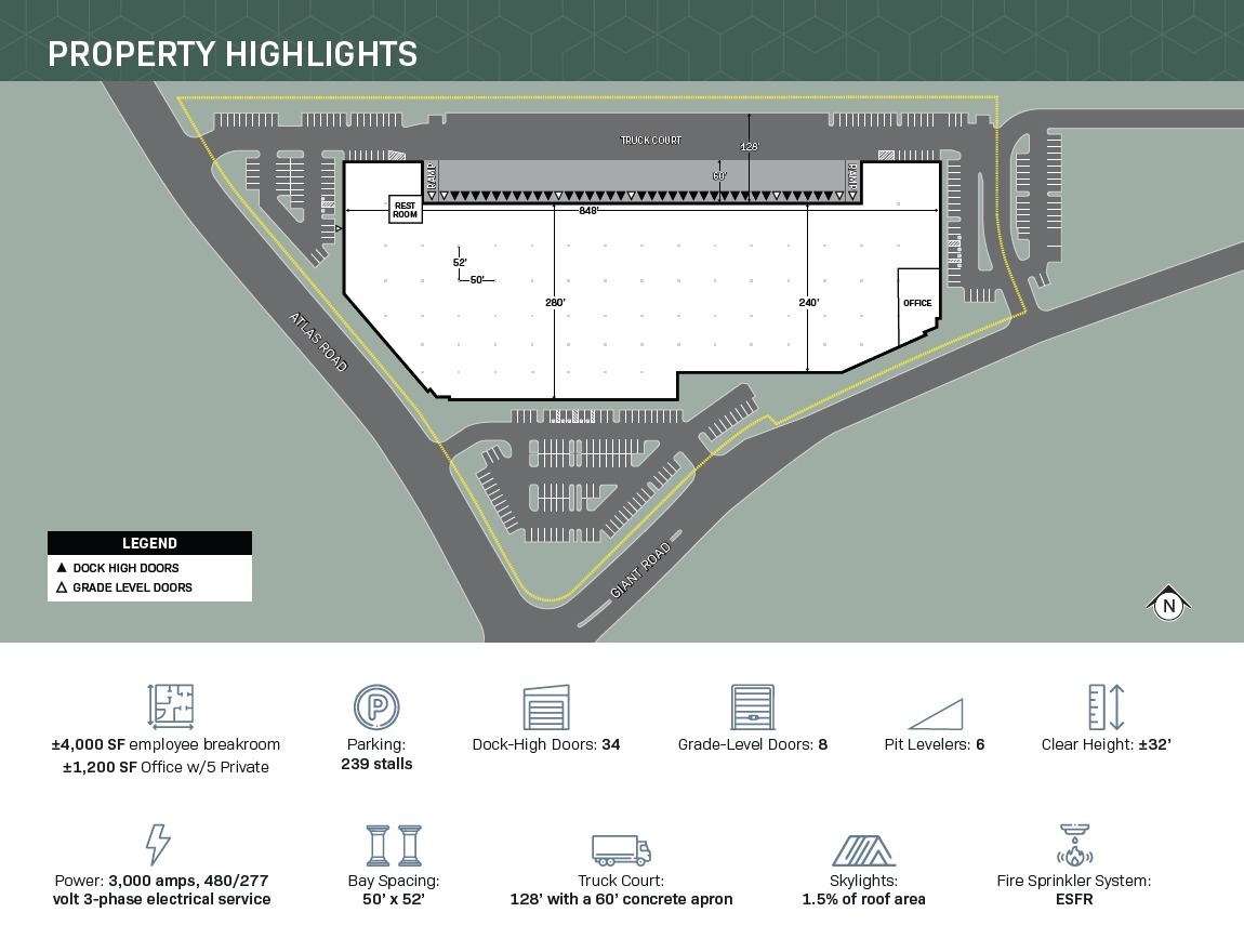 6015 Giant Hwy, Richmond, CA en alquiler Plano del sitio- Imagen 1 de 1